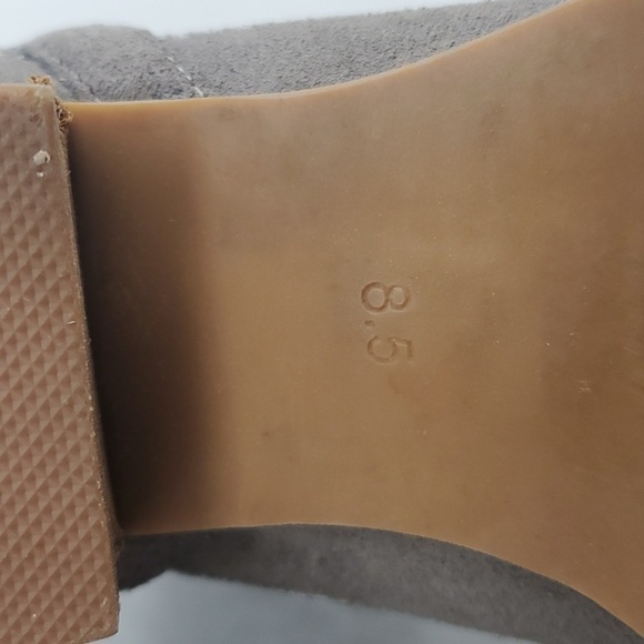 Anthropologie Jeffrey Campbell Suede Ankle Boots Size 8.5 - Picture 14 of 16
